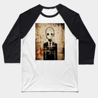 Slenderman Painting Art Baseball T-Shirt